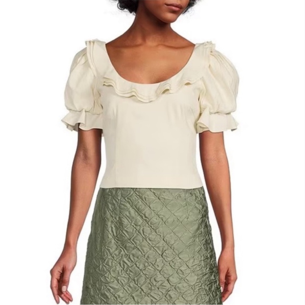 ANTONIO MELANI Ruffle Top